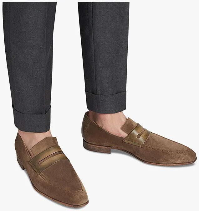 Soulier en top daim